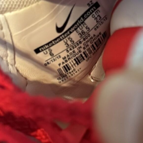 Nike Dunk Sky Hi Hidden Wedge Lace Up Women’s Size 6 Sneaker Shoe Hyper … - Picture 9 of 10